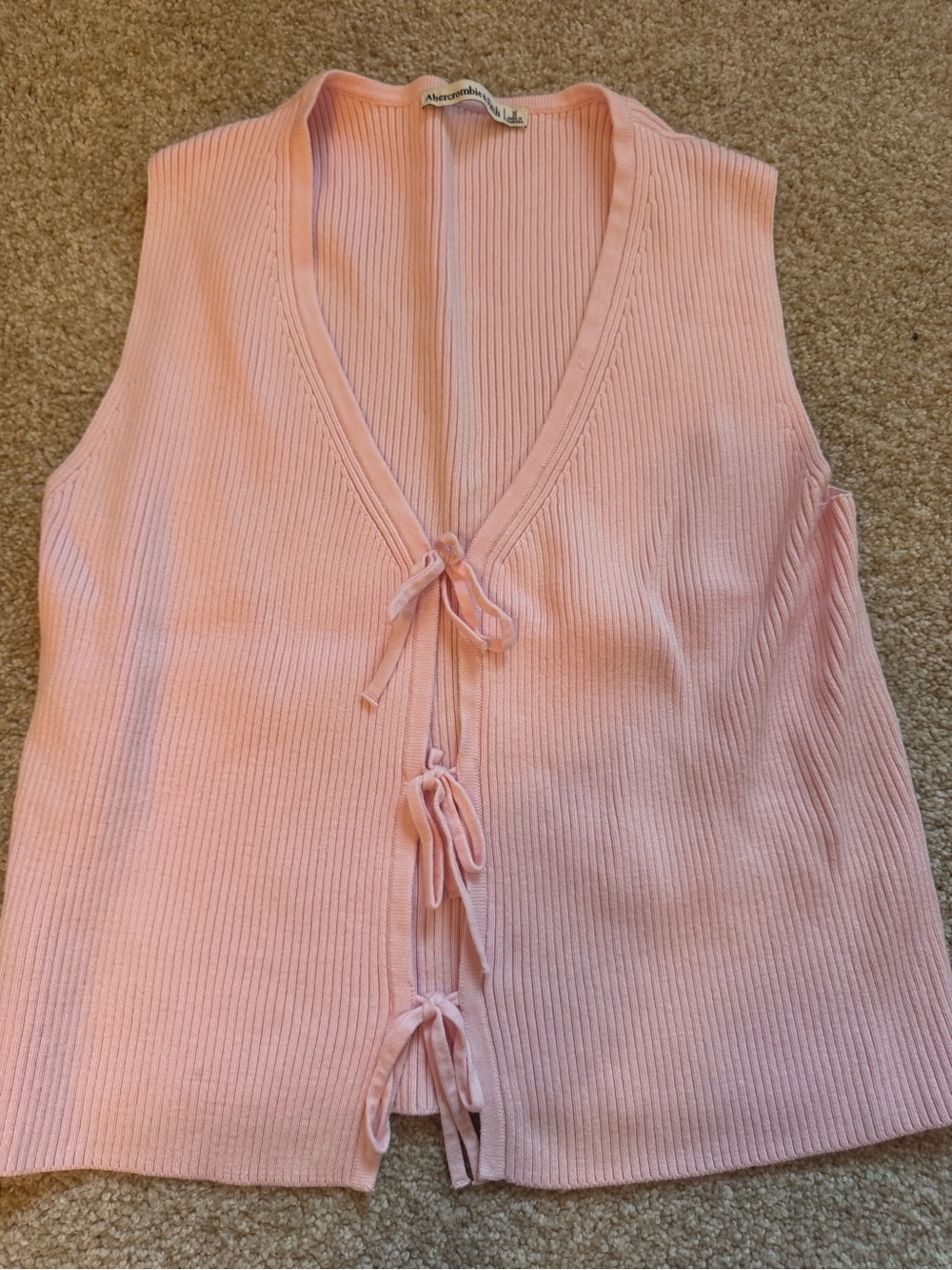 Abercrombie Tie Sweater Tank